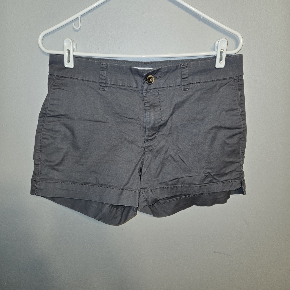 Old Navy Gray Everyday Shorts Classic Cotton Twill